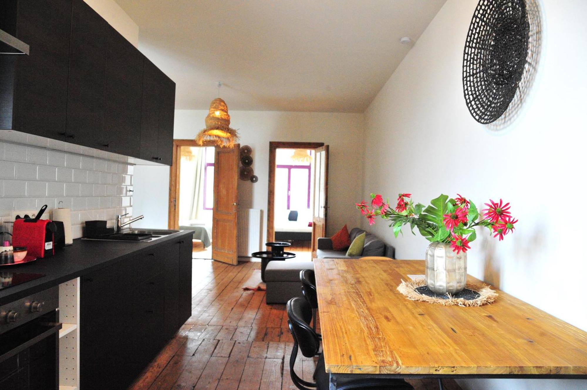 Boho Apartments - 2 Bedrooms Antwerpia Zewnętrze zdjęcie